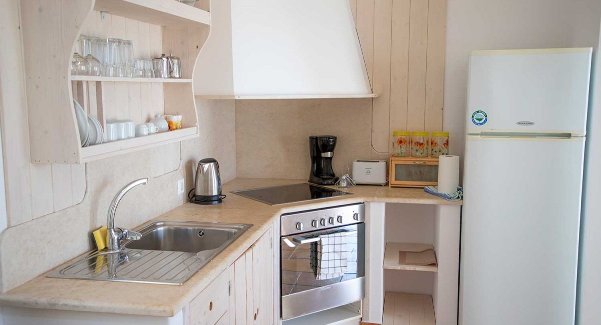 Lefki villas Ithaca Calypso 8 kitchen
